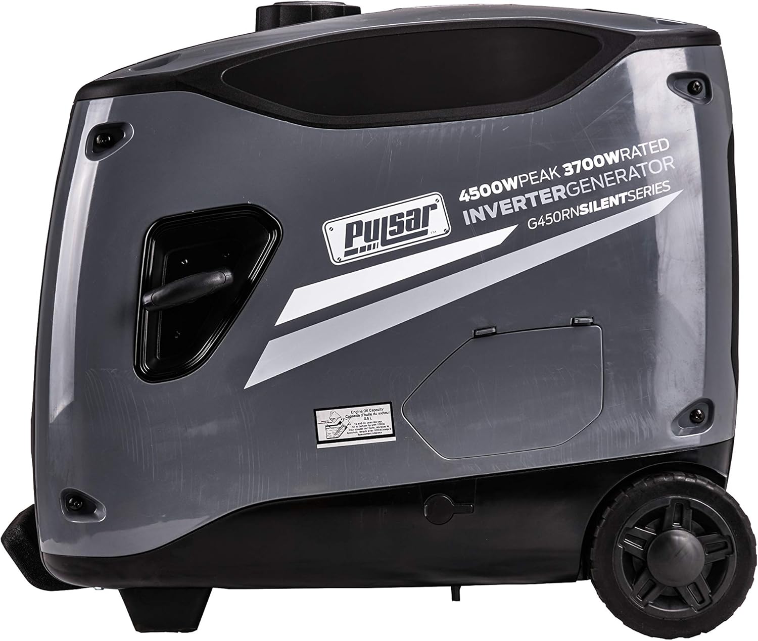 Pulsar G450RN, 4500W Super Quiet Portable Inverter Generator with Remote Start & Parallel Capability, RV Ready, CARB Compliant