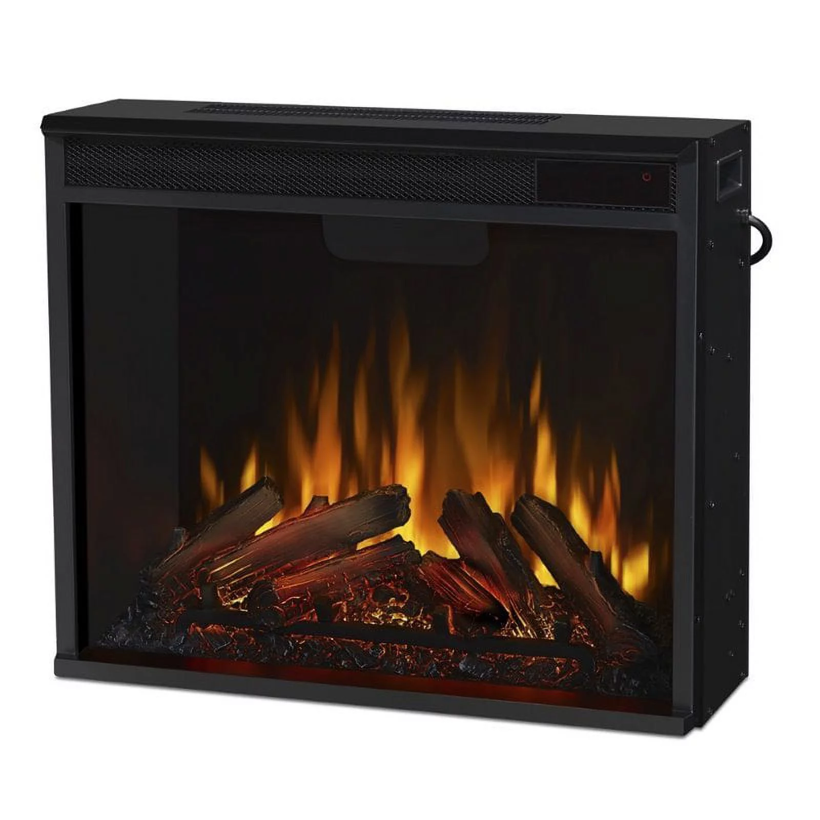 Bowery Hill Traditional Wood Electric Corner Fireplace for TVs up to 50" in Oak