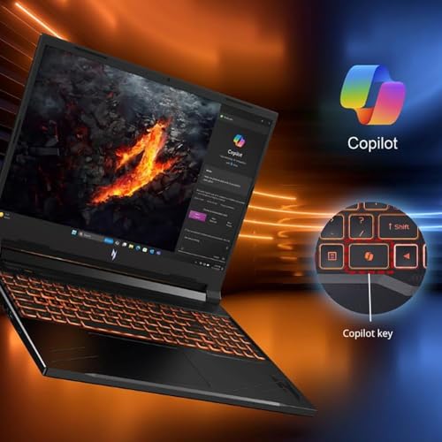 acer Nitro V 16 Gaming Laptop, AMD Ryzen 7 8845HS Octa-Core, NVIDIA GeForce RTX 4060 Laptop, 64GB DDR5 RAM, 4TB SSD, 16" WUXGA 165Hz, Wi-Fi 6E, Backlit KB, with Lifetime Office Pro & Windows 11 Pro