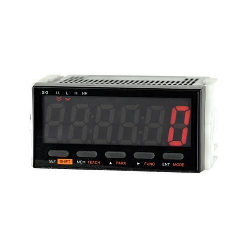 Shimpo DT-501XA Panel Meter Tachometer, 100-240 VAC Powered