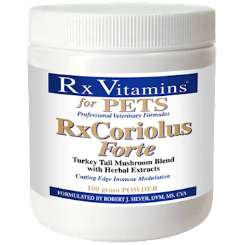 Rx Coriolus Forte 100 grams by Rx Vitamins (for Pets) - Kansas Nuitrition - HNZSDS
