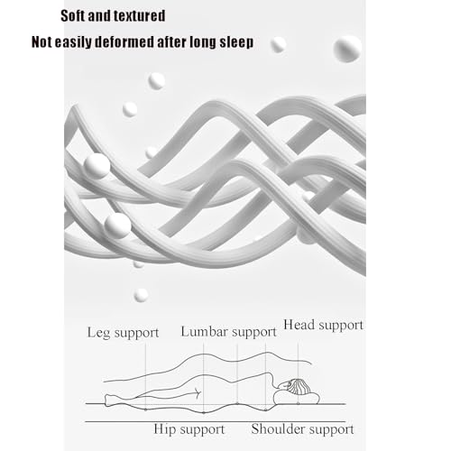 Japanese Futon Mattress Floor Mattress, Foldable Thicken Tatami Mat Dormitory Sleeping Pad Portable Roll up Mattress Pad Breathable Adult Lounger Bed for Camping Couch (White,King)