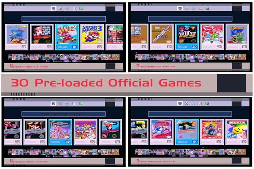 RENOLS Video Game Console for Nintndo Entertainment System Classic Edition for NES Mini, Pre-load 30 for NES Games