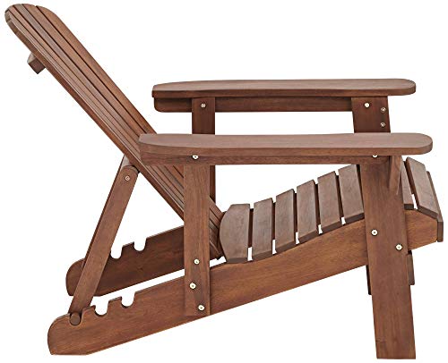 Cape Cod Natural Wood Adirondack Chair