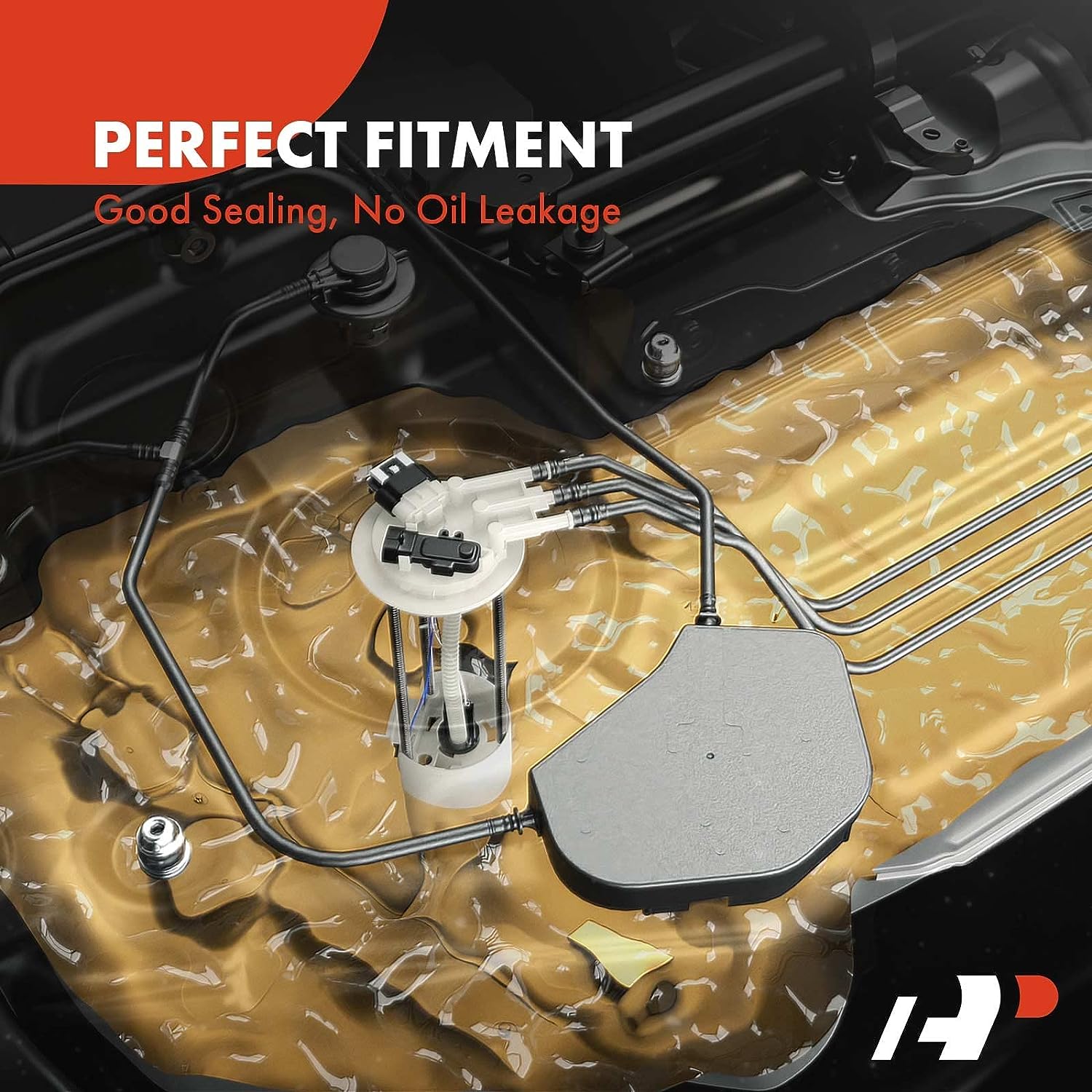 A-Premium Electric Fuel Pump Module Assembly Replacement for Buick Regal 2011-2012 LaCrosse Chevrolet Malibu l4 2.4L 2.5L