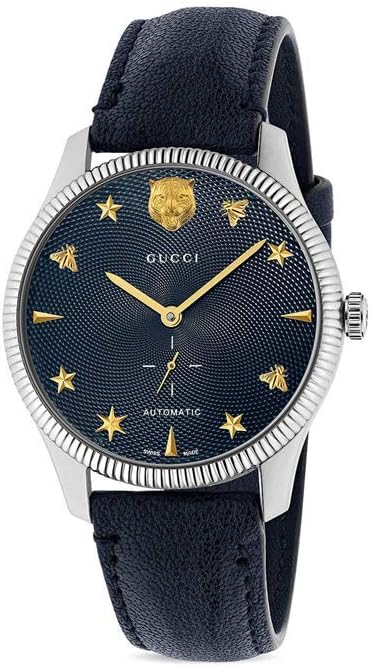Gucci G-Timeless Automatic Blue Dial Men's Watch YA126347