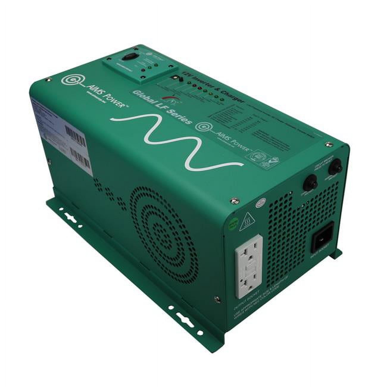 AIMS PICOGLF12W12V120AL 1250 WATT PURE SINE INVERTER CHARGER 12 VDC TO 120 VAC