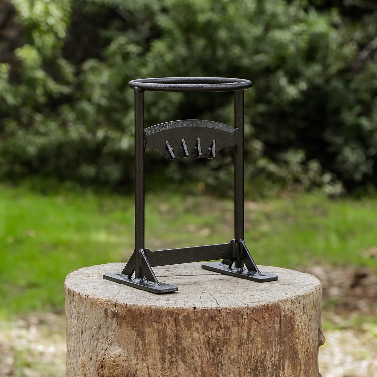 Kindling Cracker Firewood Splitter - Carbon Steel Wood Splitting Wedge - Firewood Cutter - Manual Log Splitter