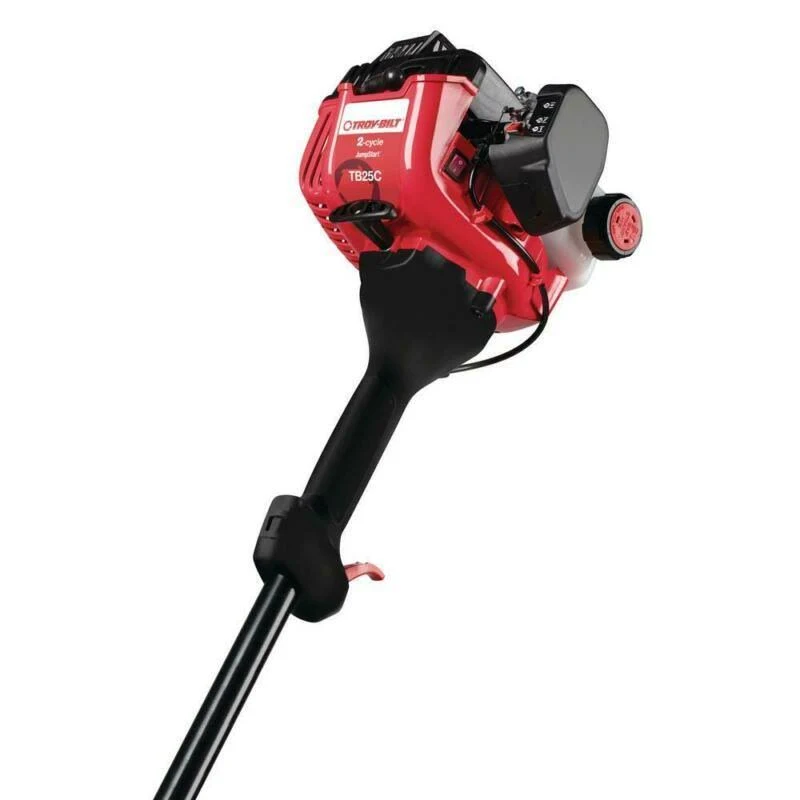 Curved Shaft Trimmer GAS Weed Eater Professional 25cc Fixed Line Wacker Troybilt TB25C