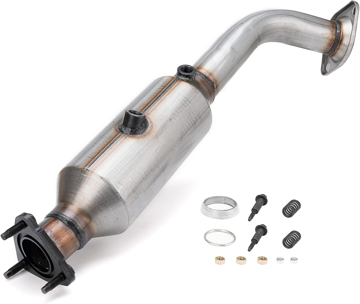 FOMIUZY High Flow Front Catalytic Converter Kit Direct-Fit Honda CRV 2002 2003 2004 2005 2006 2.4L Replace 16167(EPA Compliant)