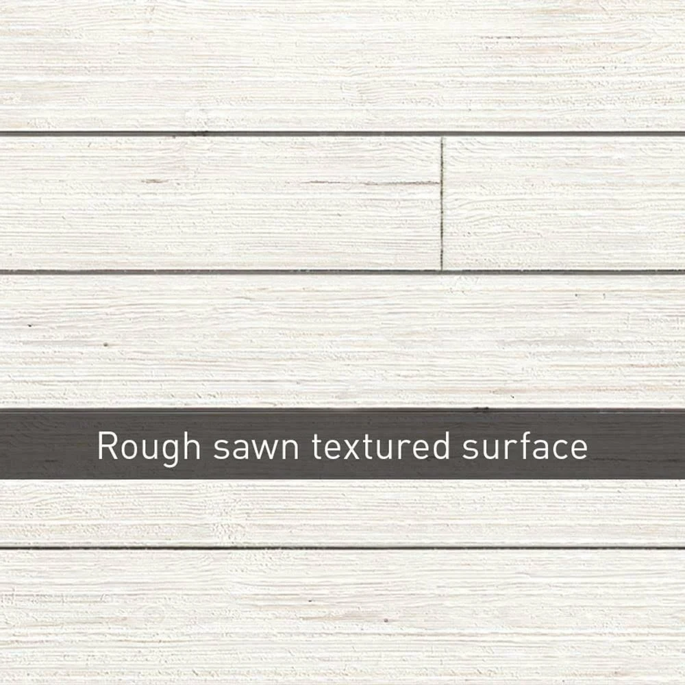 1 in. x 6 in. x 8 ft. Barn Wood White Shiplap Pine Board (6-Pack)