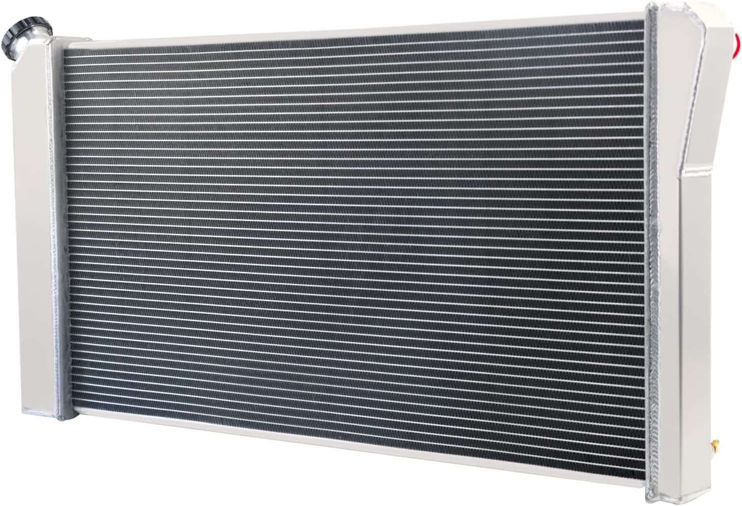 RadRace 4 Row Aluminum Radiator for 1991 1992 1993 Chevy Caprice Buick Roadmaster 91 92 93 Radiators 5.0L 5.7L V8 GAS