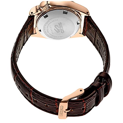 SEIKO Automatic Watch for Men - 5 Sports Collection - Date Calendar, LumiBrite Display, Water-Resistant to 100M