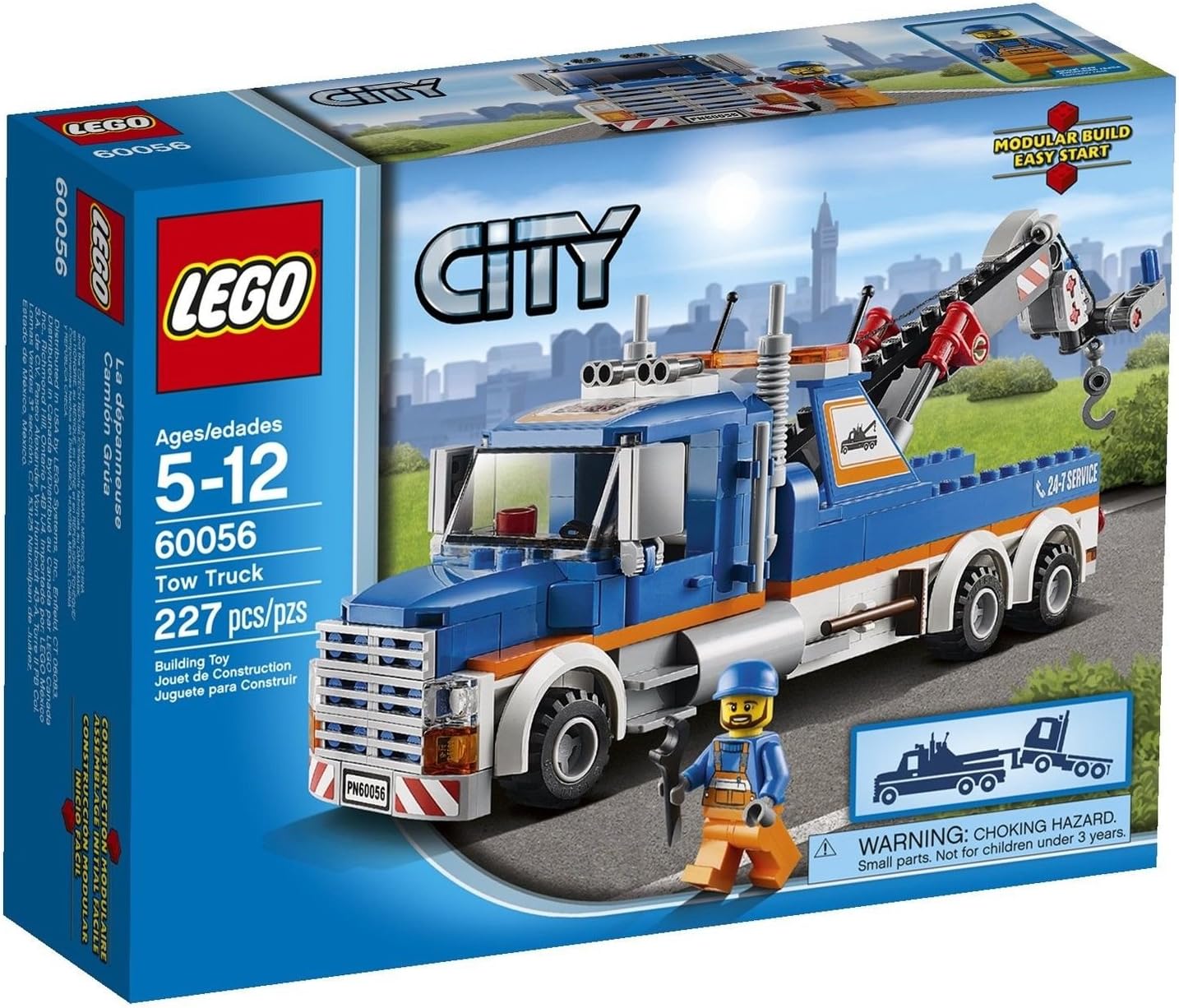 LEGO City Great Vehicles 60056 Tow Truck ^G#fbhre-h4 8rdsf-tg1385859