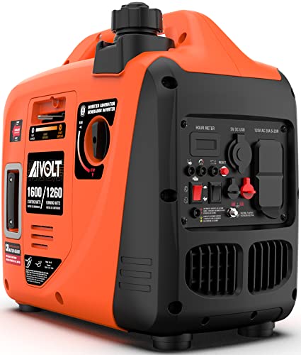 AIVOLT 8000W Dual Fuel Super Quiet Inverter Generator with Electric Start - Gas Propane Powered Portable Generator Upgraded Version for Home Backup, RV, Camping & Travel - 50 State Approved