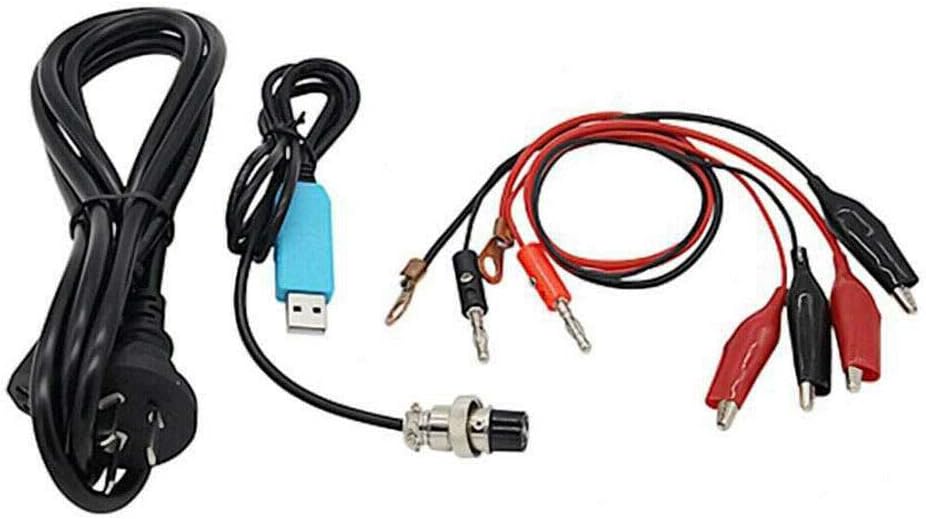 Digital Battery Tester Battery Load Tester Li-ion Battery Charge Capacity Tester LCD Battery Charger Checker Analyzer Tester Battery Capacity Performance Tester Device Mobile Power Head Test