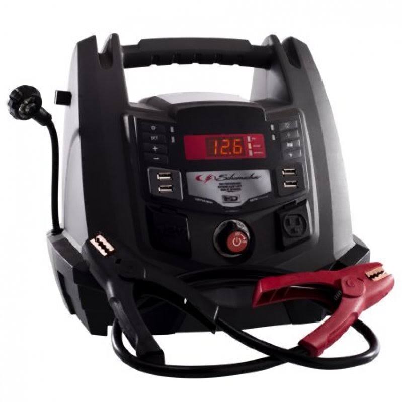Schumacher 1200 Peak Amp Multifunctional Portable Digital Power Station
