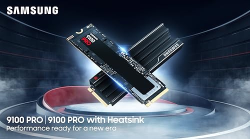 Samsung SSD 9100 PRO 2TB, PCIe 5.0x4 M.2 2280, Seq. Read Speeds Up to 14,800MB/s, Best for AI Computing, Gaming, and Heavy Duty Workstations (MZ VAP2T0B/AM)