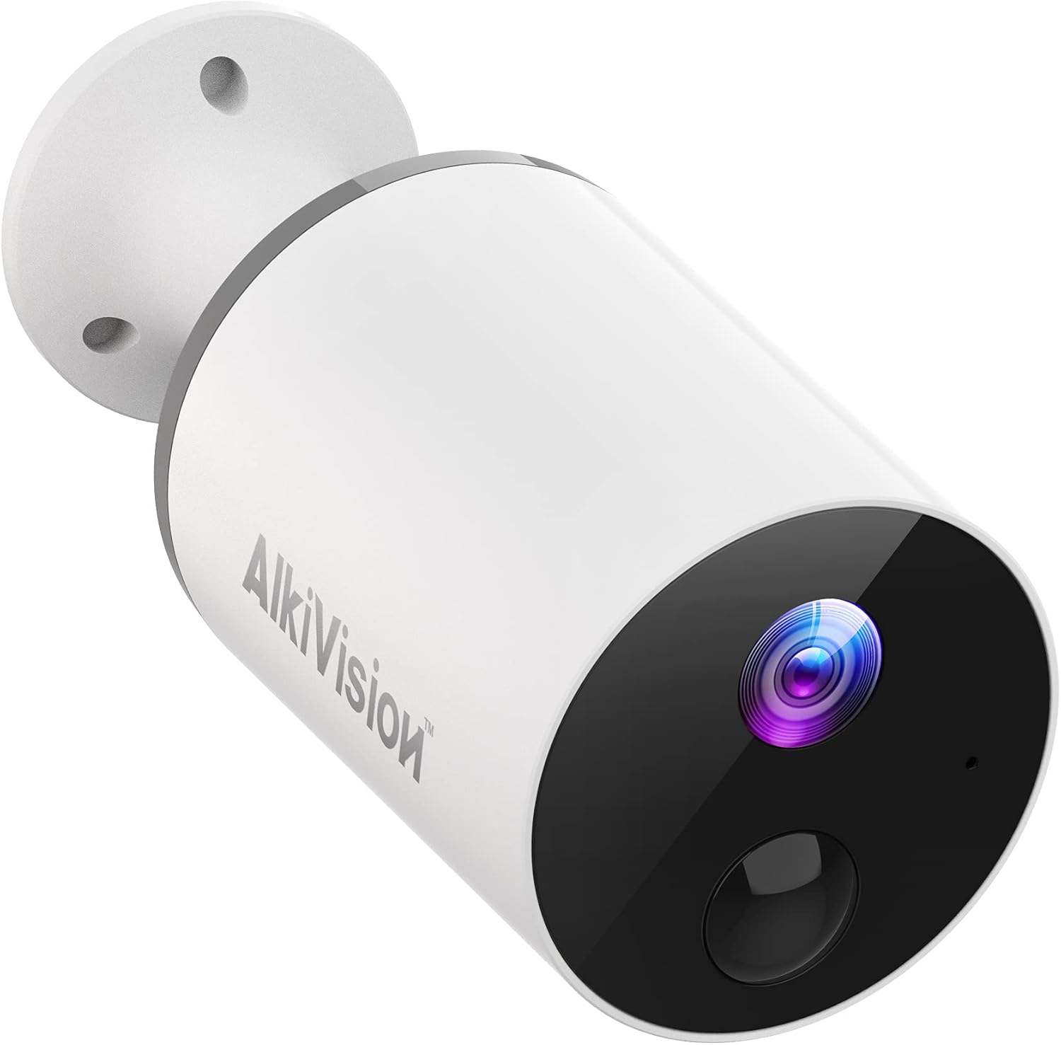 Security Camera Outdoor, Wireless WiFi Waterproof 1080p HD Video Rechargeable Battery Powered Surveillance Cameras for Home Security, Night Vision, Motion Detection, 2-Way Audio and SD Slot