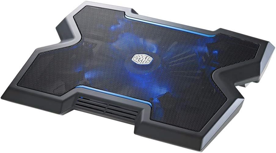 Cooler Master NotePal X3 - Laptop Cooling Pad with 200mm Blue LED Fan Pack of 2