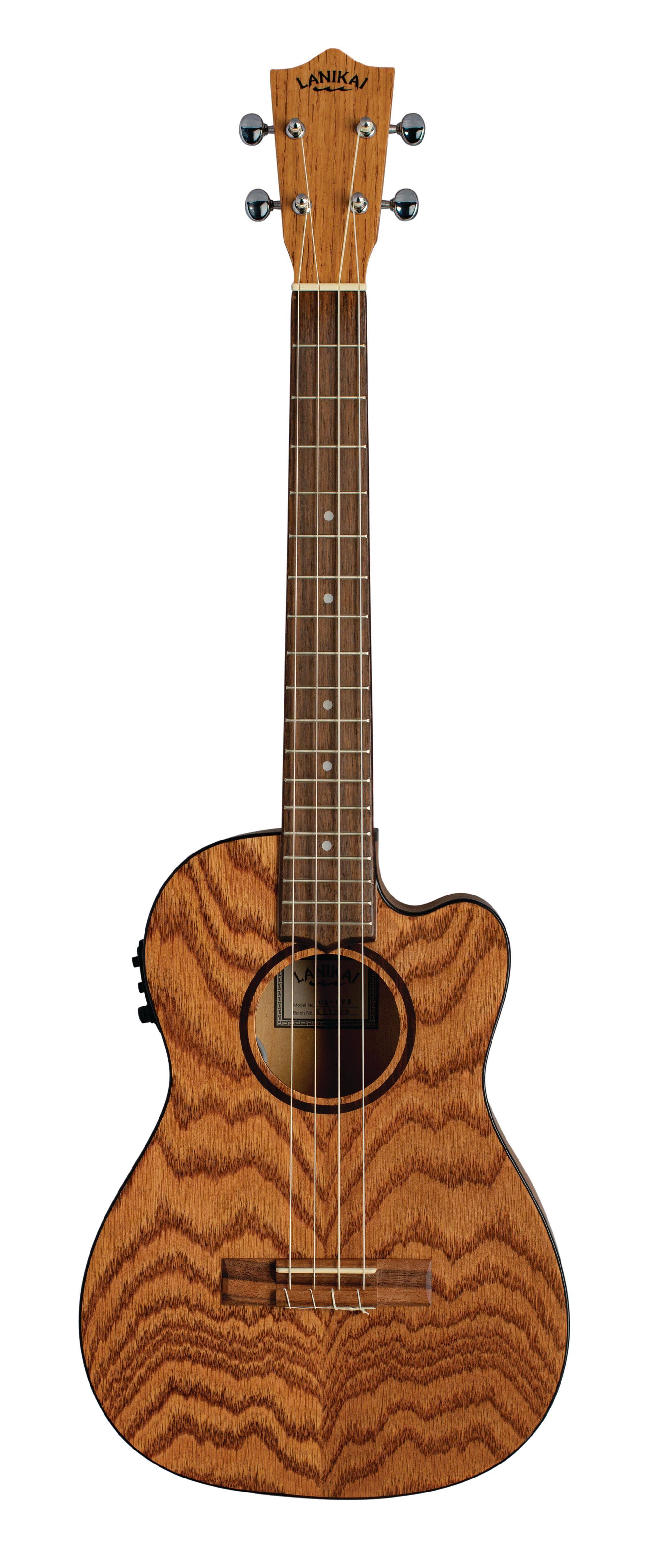 Lanikai OA-CEB Oak Baritone Acoustic-Electric Ukulele