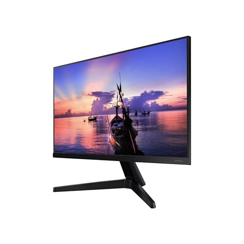 SAMSUNG 22" T350 Series FHD 1080p Computer Monitor, 75Hz, IPS Panel, HDMI, VGA (D-Sub), 3-Sided Border-Less, FreeSync, LF22T350FHNXZA