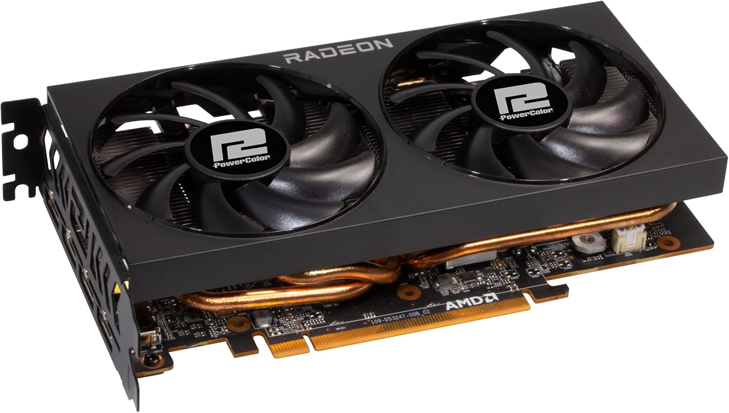 PowerColor Fighter AMD Radeon RX 6600 XT Gaming Graphics Card with 8GB GDDR6 Memory, Powered by AMD RDNA 2, HDMI 2.1