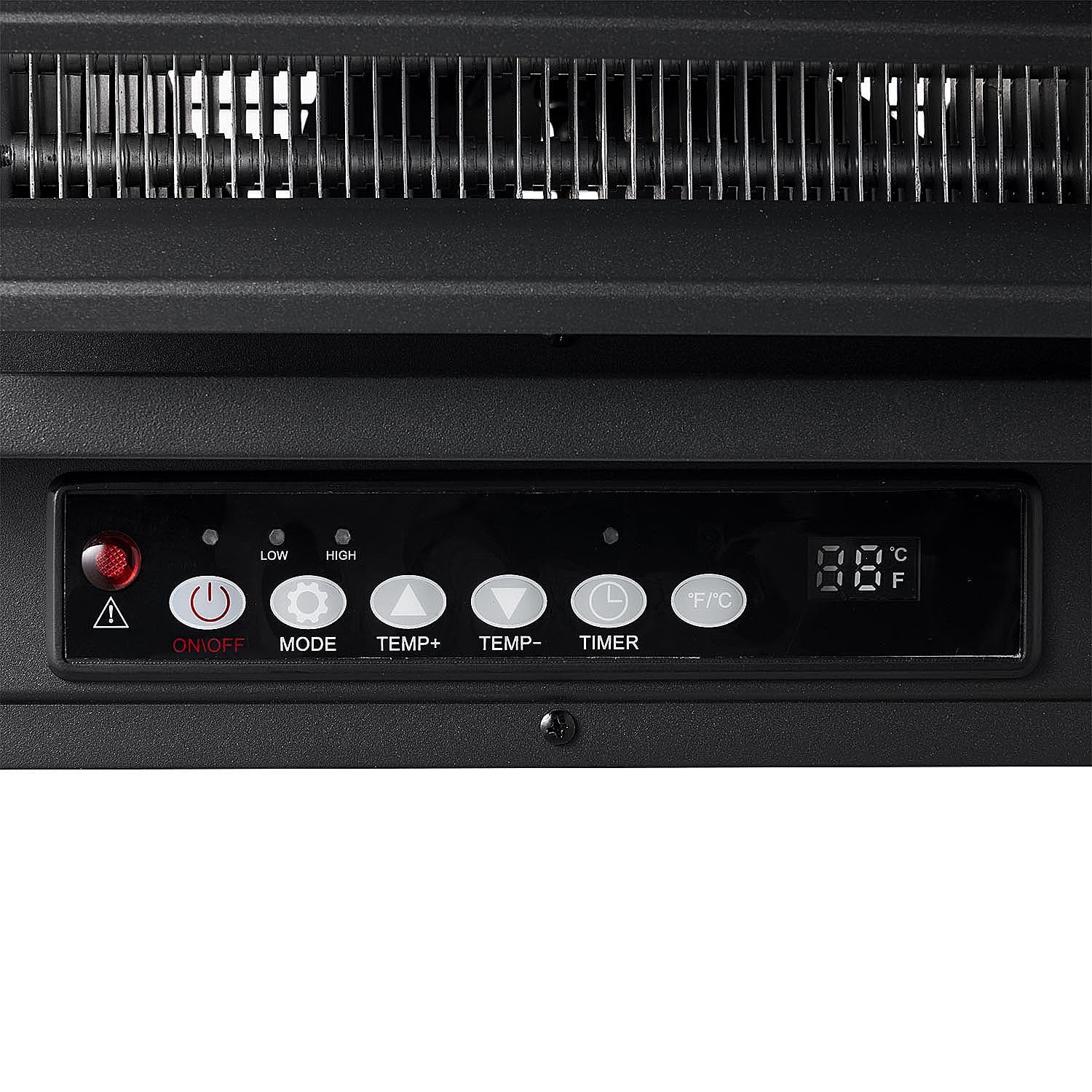 Hyper Tough New Black 7500w 240V Hard Wired Digital Ceiling Mount Electric Garage Heater with Remote