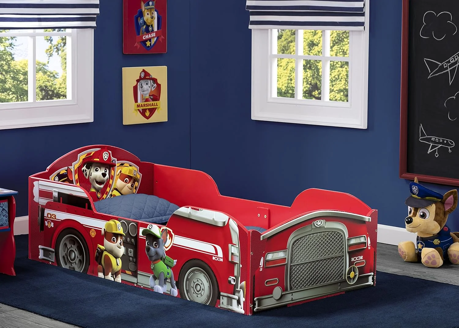 Delta Children BB87055PW-1121 Nick JR PAW Patrol Bed for Toddler