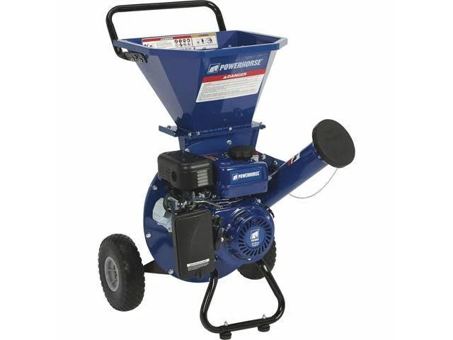 Powerhorse 3-in-1 Chipper/Shredder- 212cc RATO OHV Engine 3in Chipping Capacity LCE01