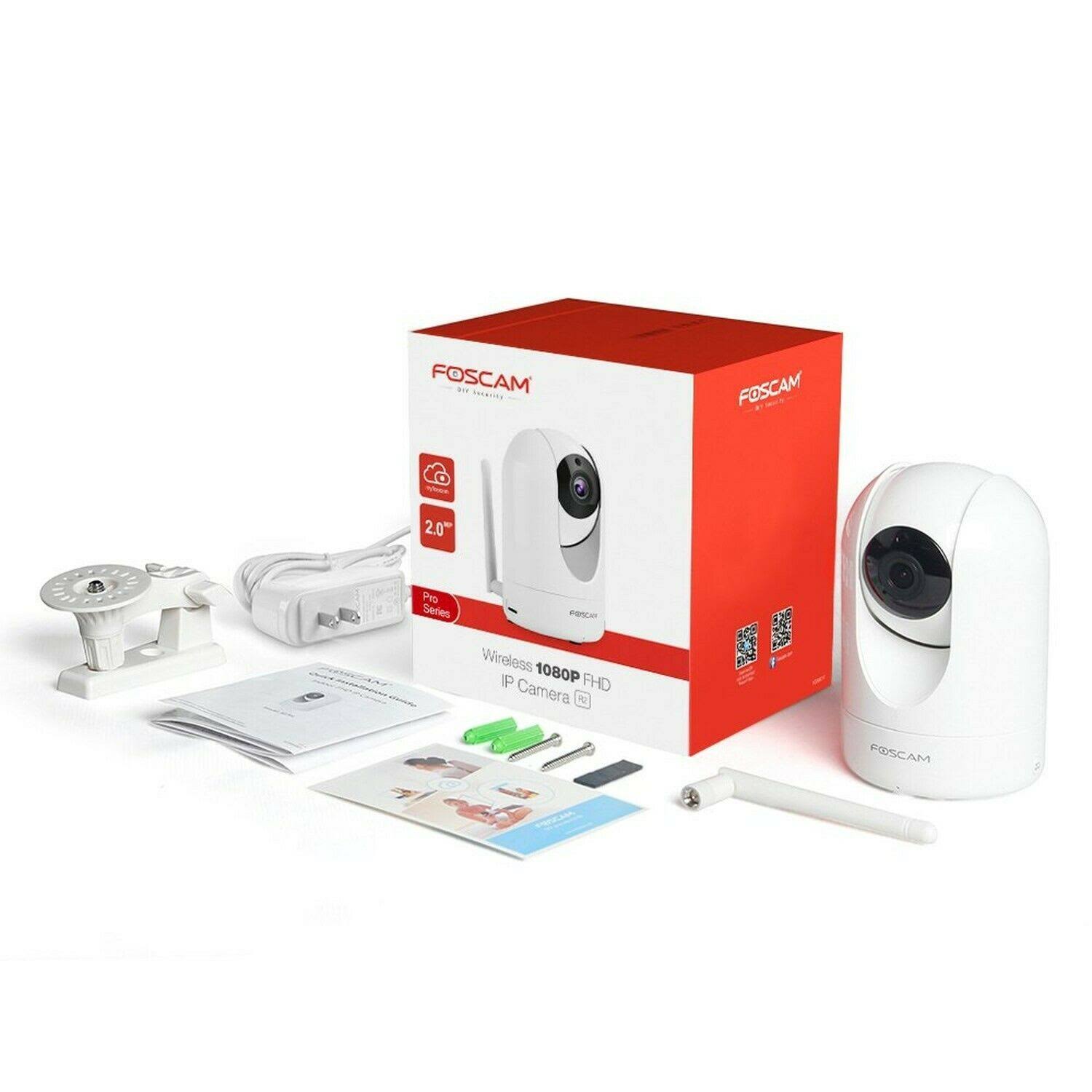 Foscam R2 1080p HD Wireless Security Camera (cctv 1920TVL / IP Camera 2mp) –
