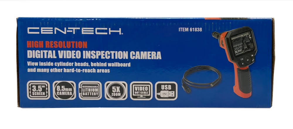 Cen-Tech High Resolution Digital Video Inspection Camera 61838