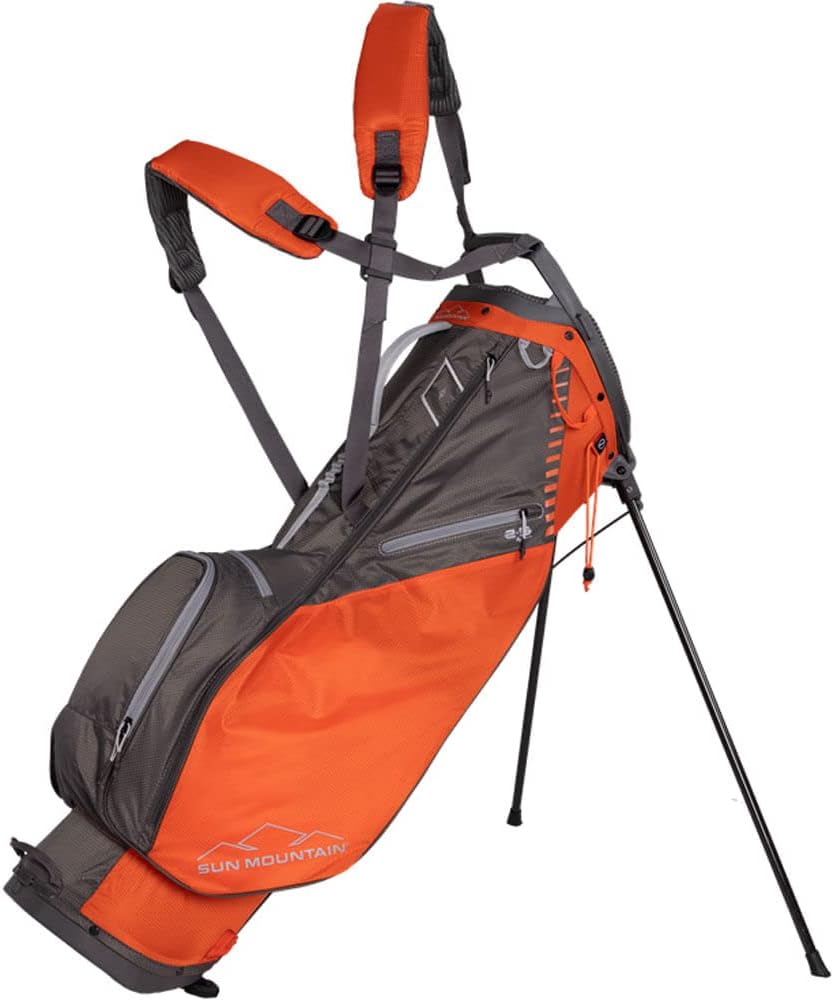 Sun Mountain 2.5+ Golf Stand Bag Charcoal/Orange