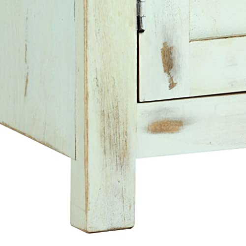 Sideboard Light Pink,Wooden Sideboards,Dinning Room Storage,Buffets Sideboards,for Living Room,Dining Room 43.3"x13.8"x27.6" Solid Mango Wood