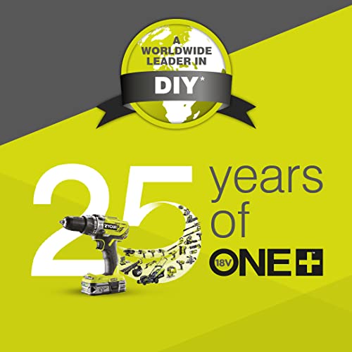Ryobi OBL1820S ONE+ Cordless Blower, Air Speed (Zero Tool), 241 km/h, 18 V, Hyper Green and Grey
