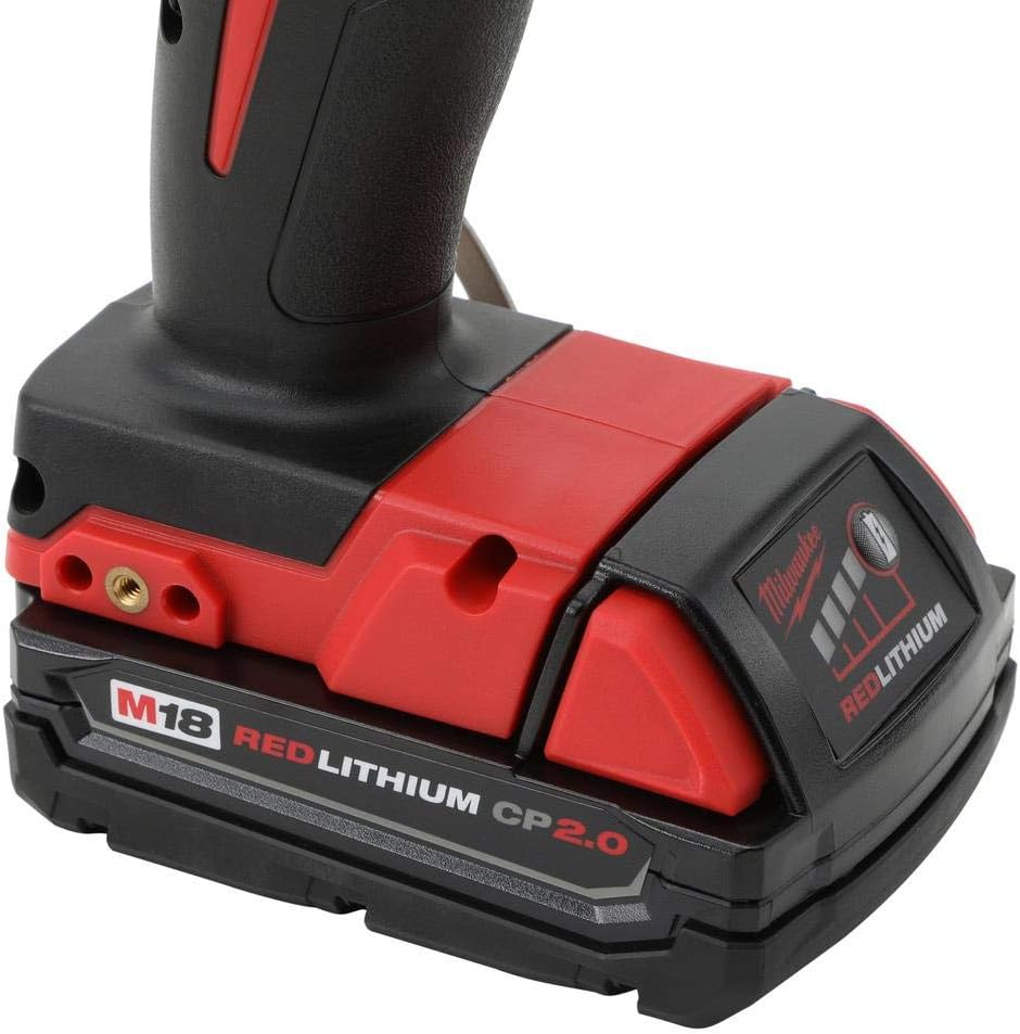 Milwaukee 2801-21P M18 18-Volt Lithium-Ion Compact Brushless Cordless 1/2 in. Drill/Driver Kit