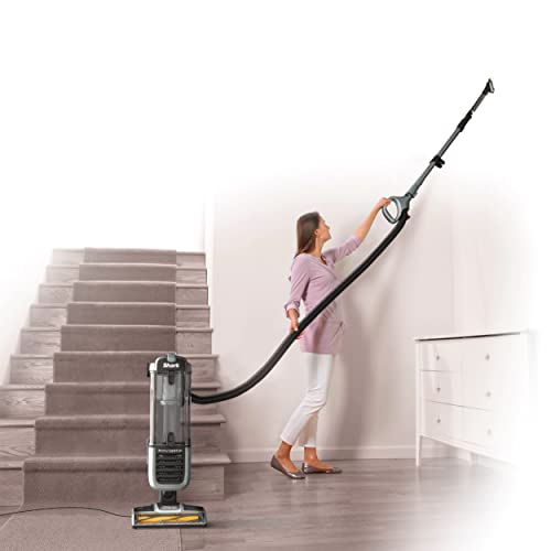 Shark NV151 Navigator Swivel Pro Complete Upright Vacuum with HEPA Filtration, Swivel Steering, Pet Power Brush, Crevice Tool & Upholstery Tool, for Pet Hair & Multi-Surface Cleaning, Navy