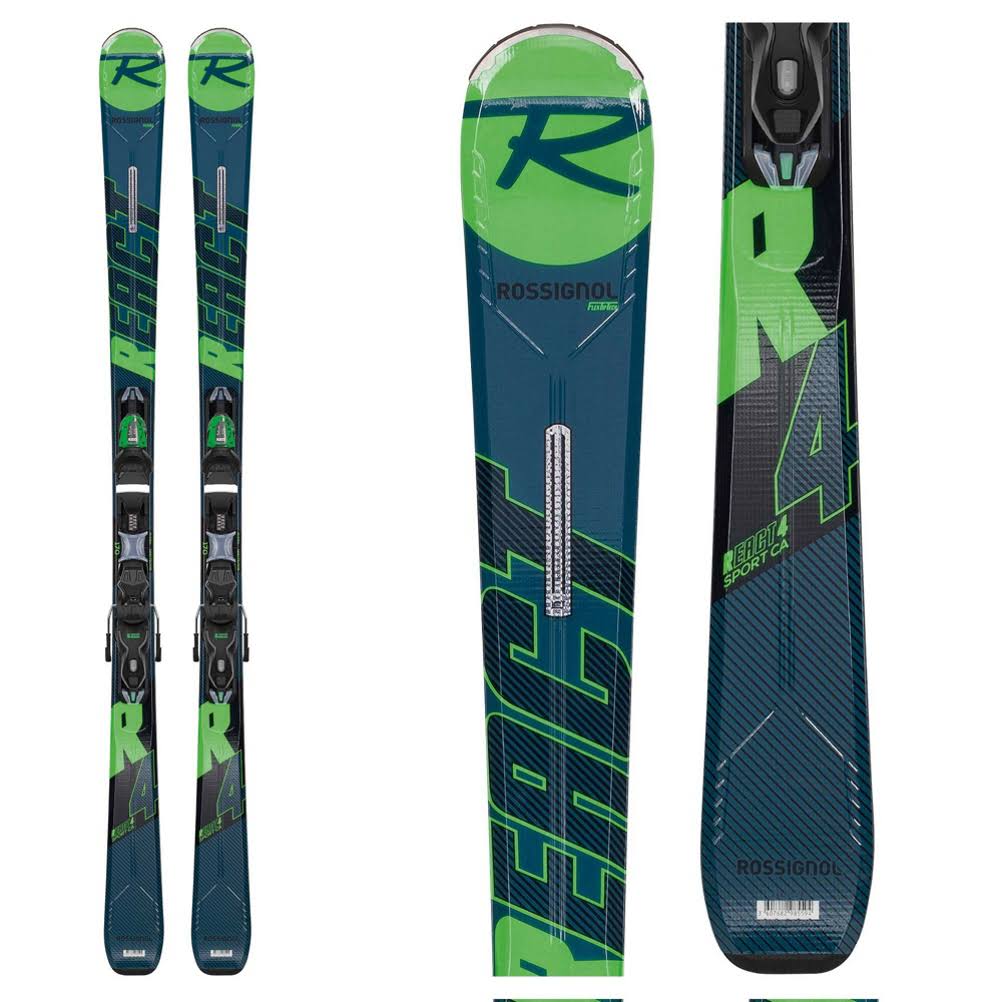 Rossignol React R4 Sport Skis with Xpress 10 Bindings
