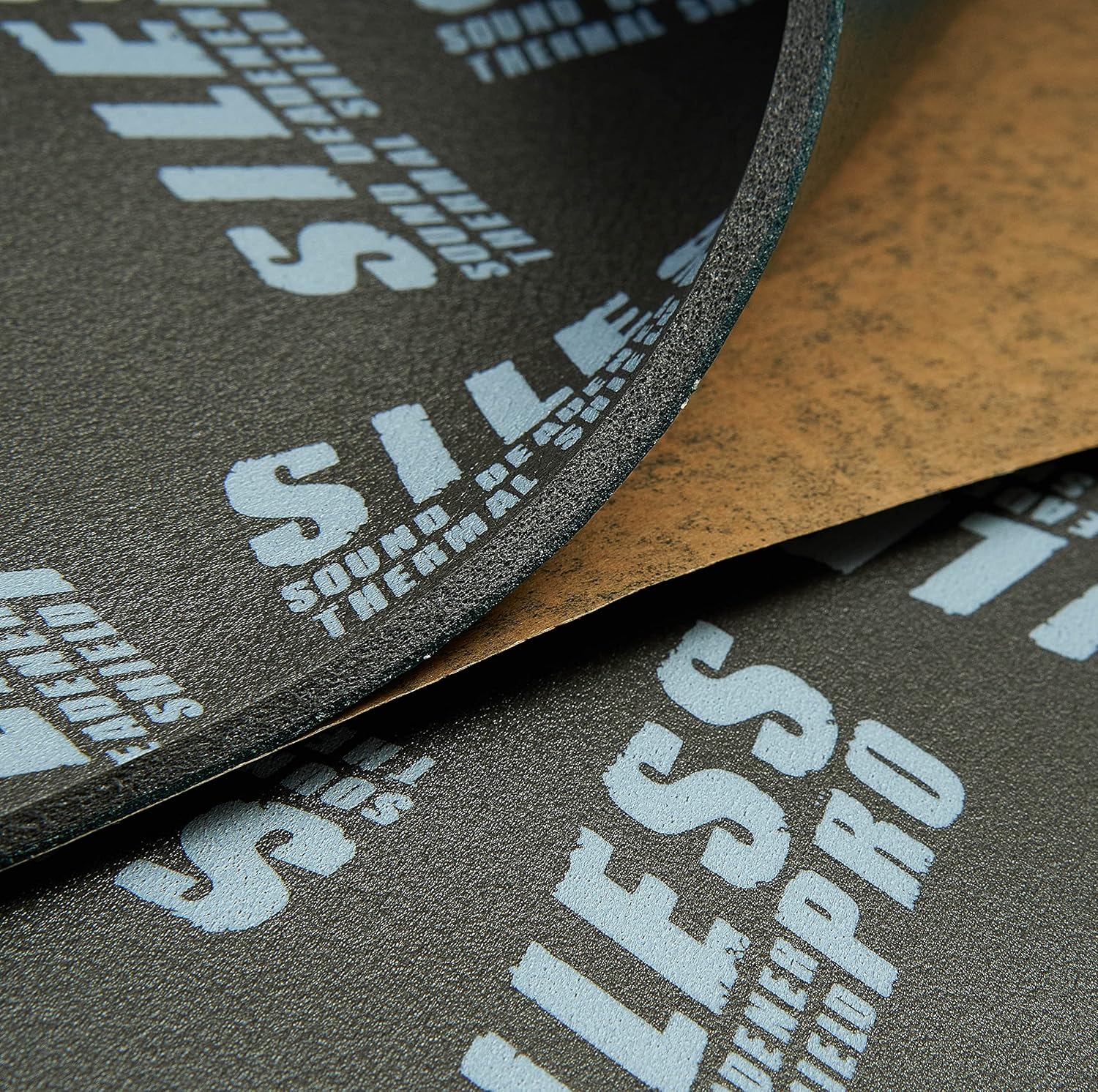Siless LinerPRO 2in1 200 mil (5mm) 36 sqft Car Sound Deadening & Heat Insulation Closed Cell Foam - PE Foam Sound Deadener