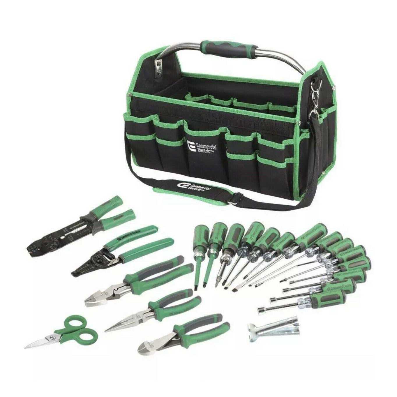 Commercial Electric 22-Piece Electrician&s Tool Set
