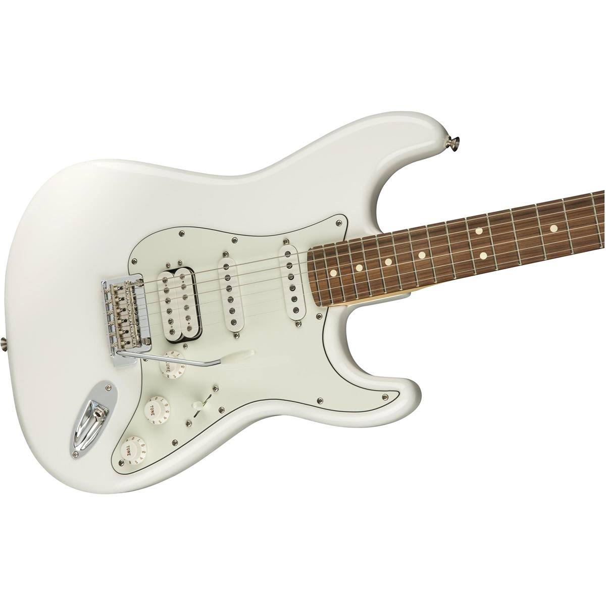 Fender Player Stratocaster HSS Electric Guitar (PAU Ferro/Polar White)