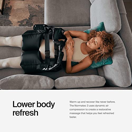 Hyperice Normatec 3 - Recovery System with Patented Dynamic Compression Massage Technology (Normatec 3 Standard Size Legs) FSA-HSA Approved