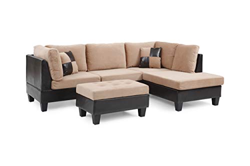 Edward Sectional, Tan