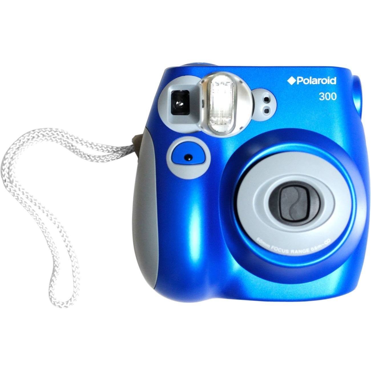 Polaroid Pic-300 Blue Instant Camera