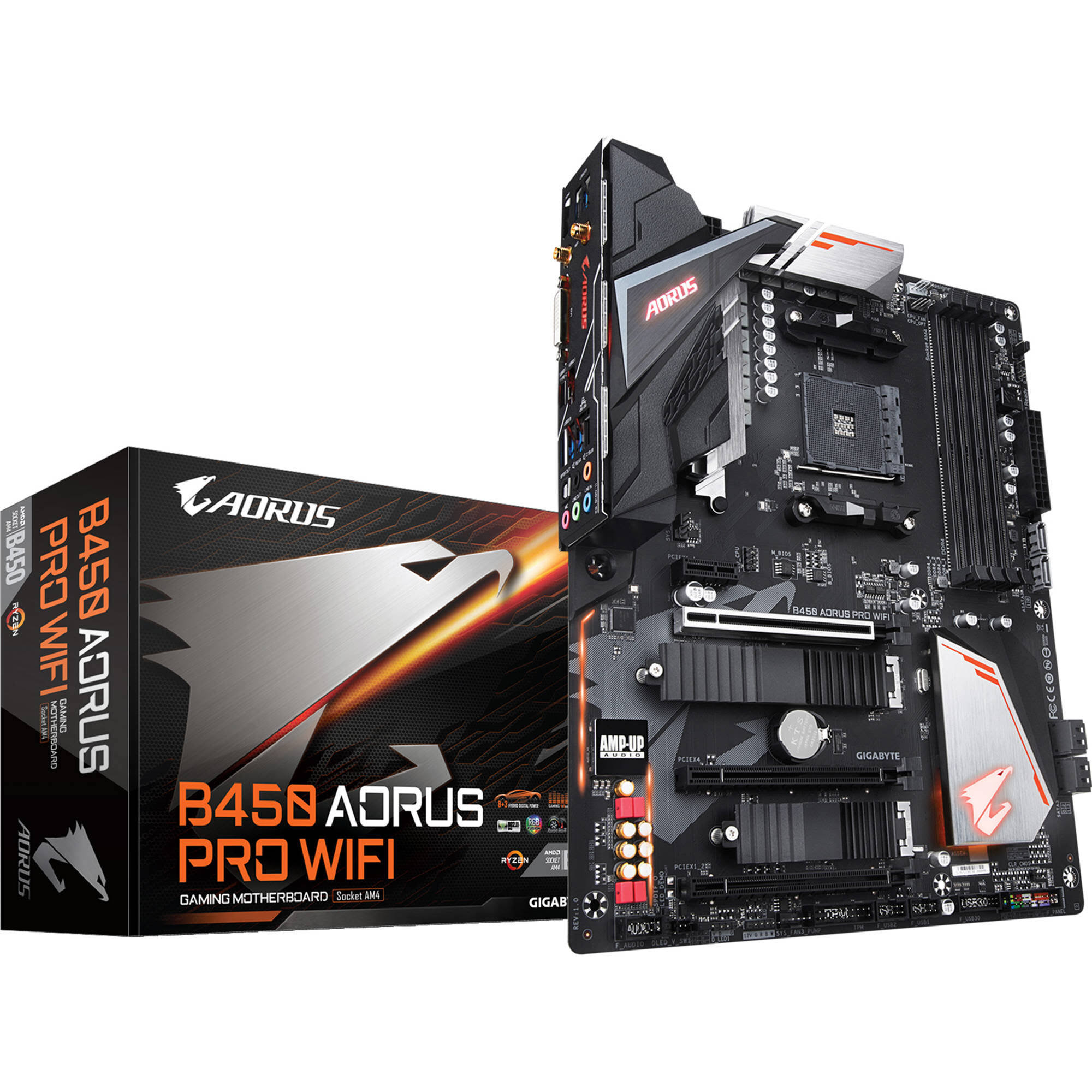 Gigabyte B450 Aorus Pro WiFi AMD AM4 ATX Motherboard