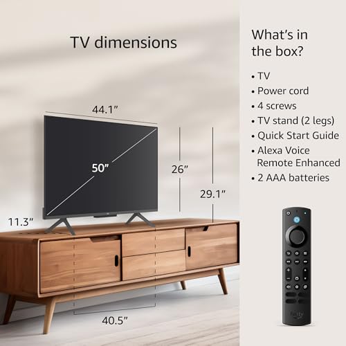 Amazon Fire TV 75" Omni QLED Series 4K UHD smart TV, Dolby Vision IQ, Fire TV Ambient Experience, local dimming, hands-free with Alexa