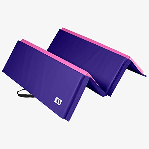 We Sell Mats - 4 ft x 6 ft x 2 - Personal Fitness & Exercise Mat for Home Workout - Lightweight and Folds for Carrying – All Purpose Gym Mat – Thick Mat for Yoga, Pilates, Stretches, Floor Exercises