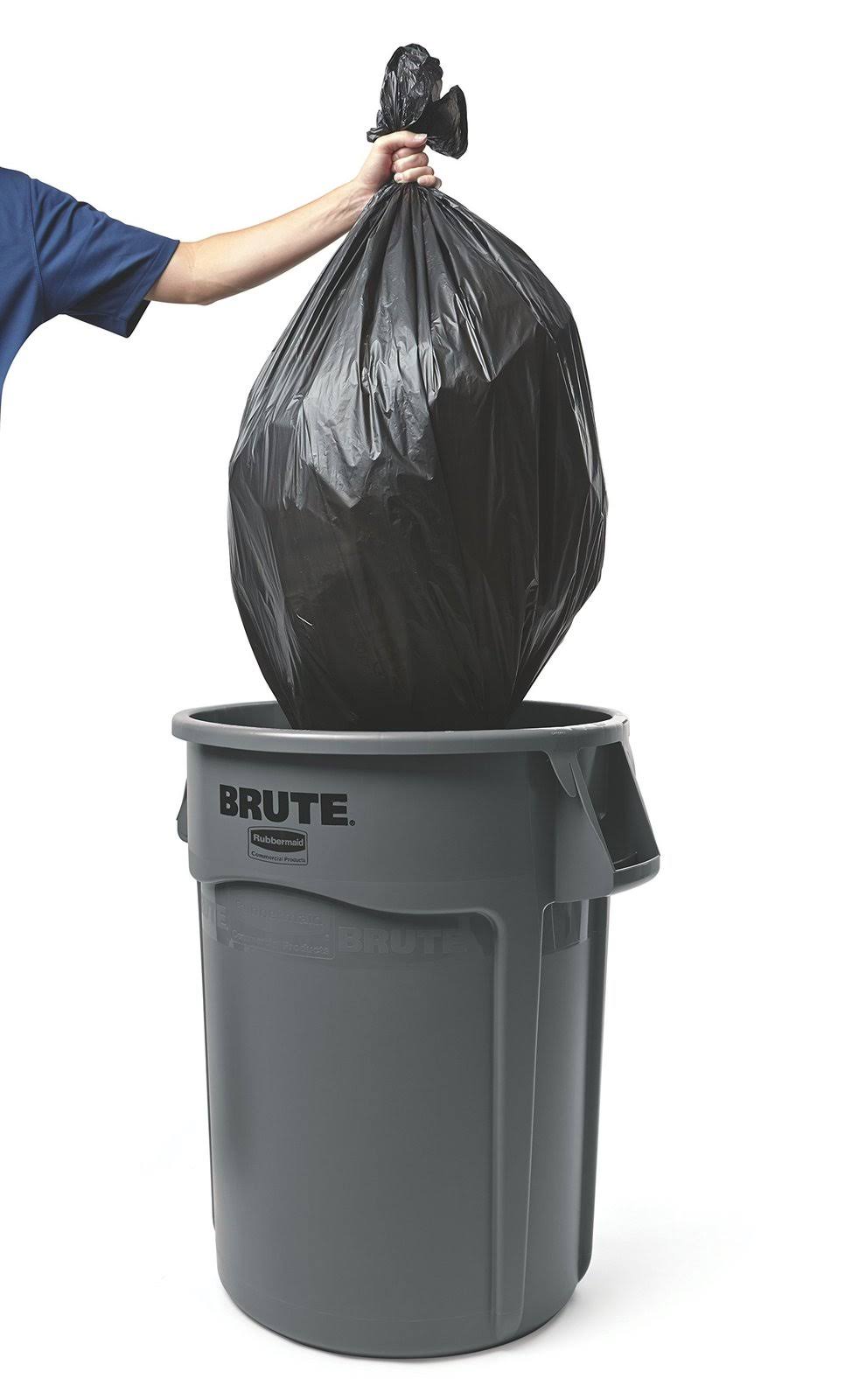 Rubbermaid Commercial FG264360GRAY Brute Vented Utlity Container, 44-Gallon, Gray
