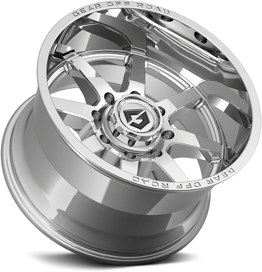 Gear Off Road 762C Pivot 20x10 5x5" -19mm Chrome Wheel Rim 20" Inch