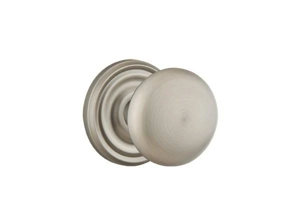 Emtek Providence Knob w/ Regular Rosette Passage Set Pewter